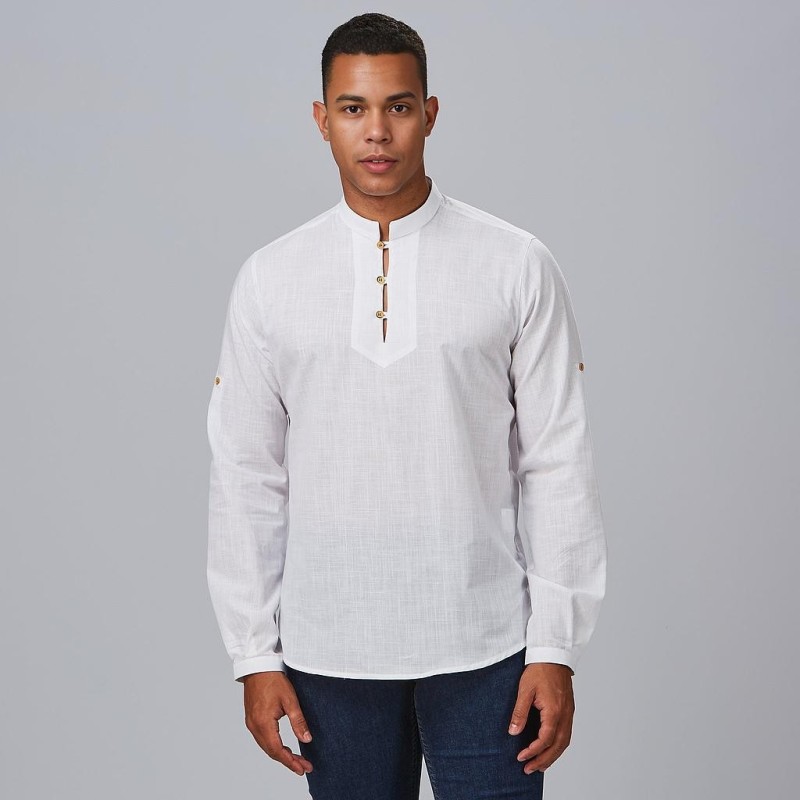 CAMISA PROFESIONAL EN FALSO LINO