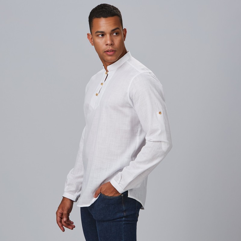 CAMISA PROFESIONAL EN FALSO LINO
