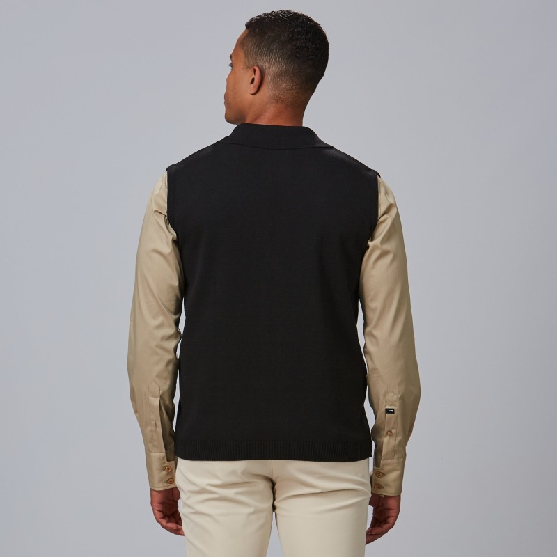 CHALECO CUELLO SOLAPA