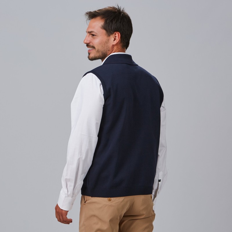 CHALECO CUELLO SOLAPA