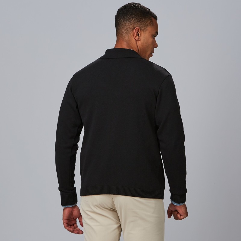 CARDIGAN HOMBRE CUELLO SOLAPA