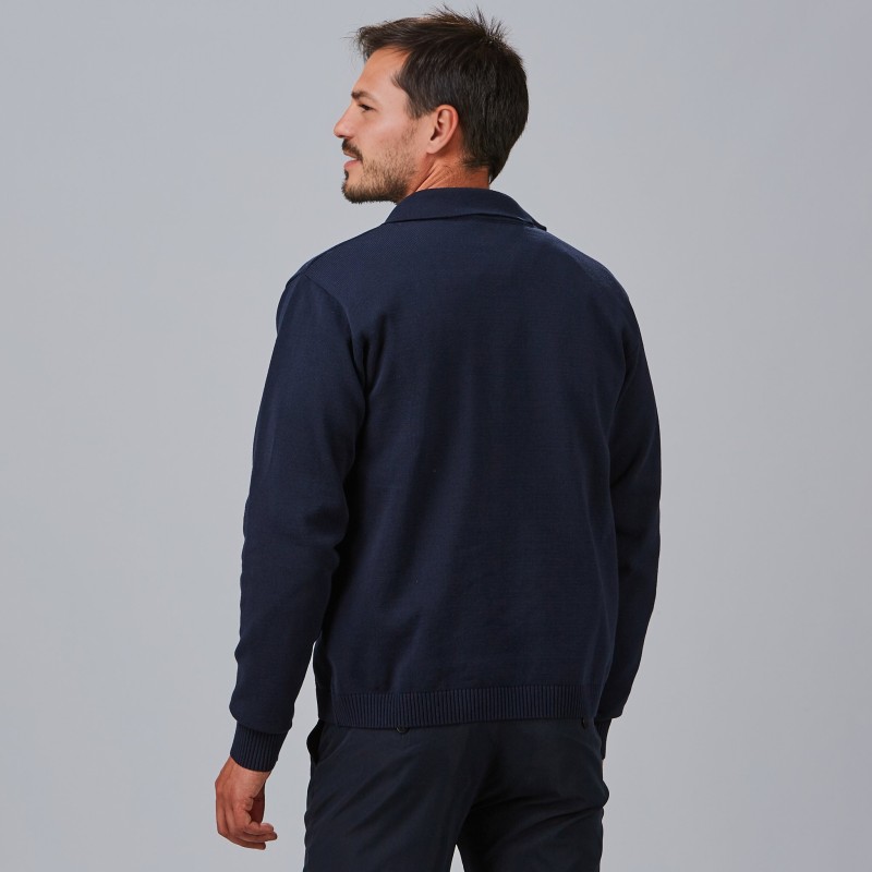 CARDIGAN HOMBRE CUELLO SOLAPA