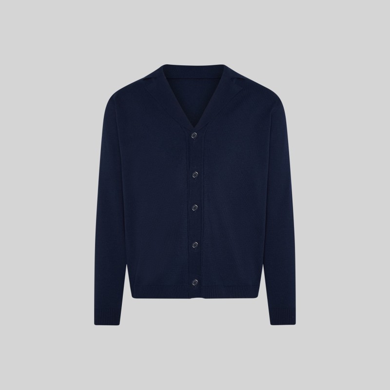 CARDIGAN HOMBRE CUELLO SOLAPA