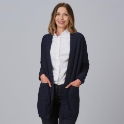 ⭐ CARDIGAN MUJER CUELLO SOLAPA | Azules de Vergara