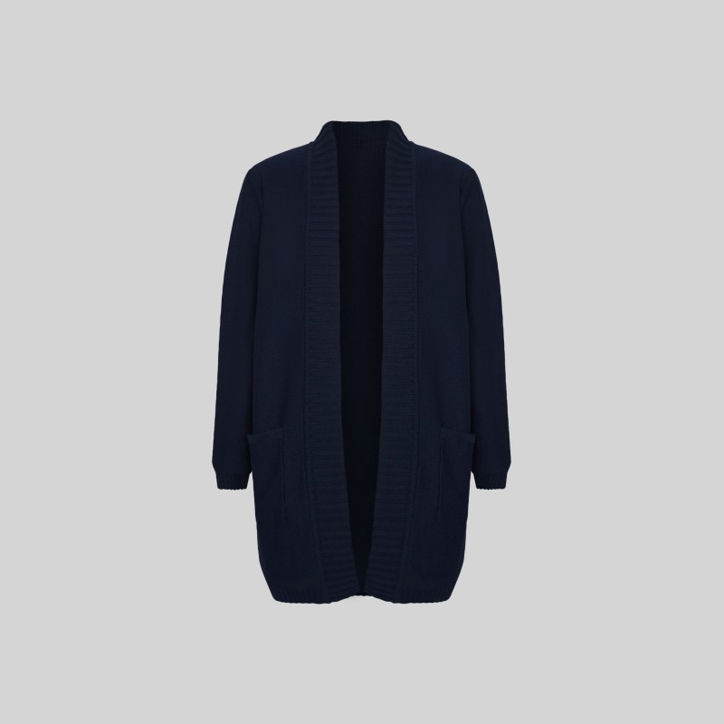 CARDIGAN MUJER CUELLO SOLAPA
