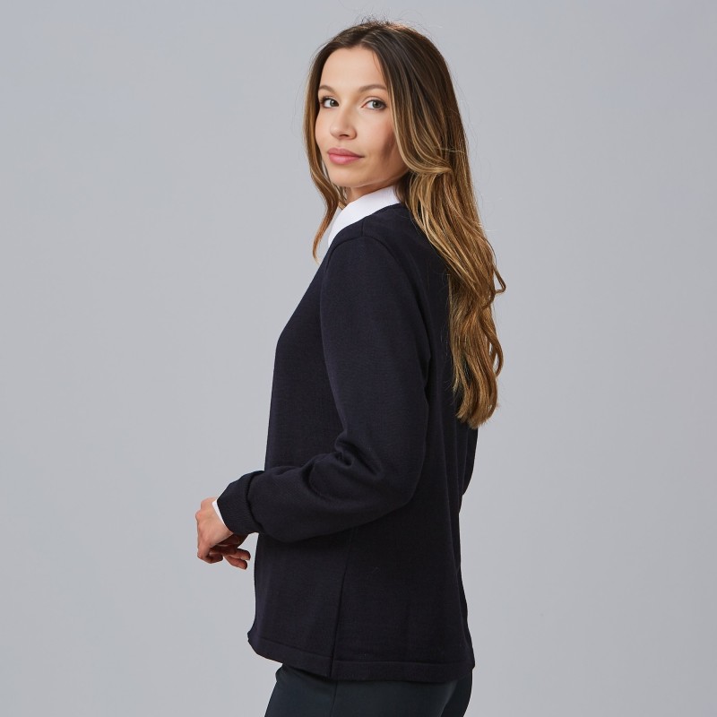CARDIGAN PUNTO FINO CREMALLERA