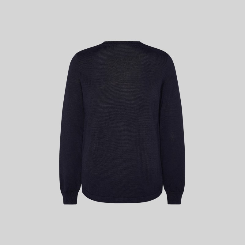 CARDIGAN PUNTO FINO CREMALLERA