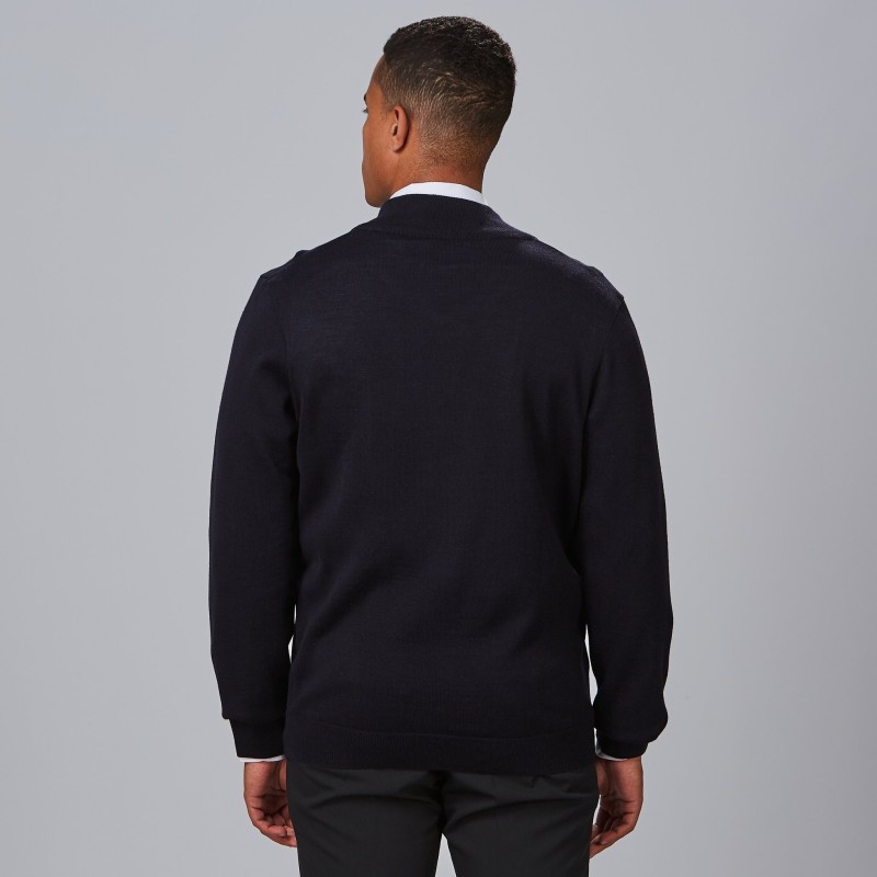 CARDIGAN PUNTO FINO CREMALLERA