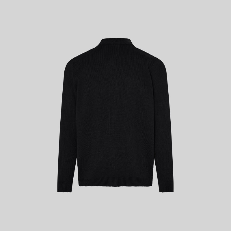 CARDIGAN PUNTO GRUESO CREMALLERA
