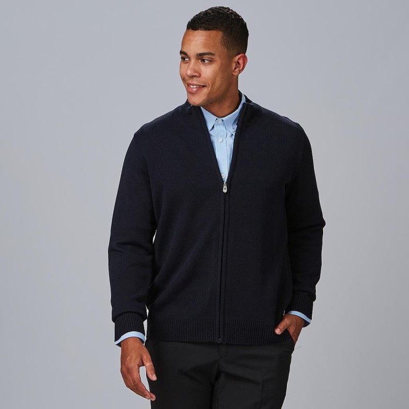 CARDIGAN PUNTO GRUESO CREMALLERA