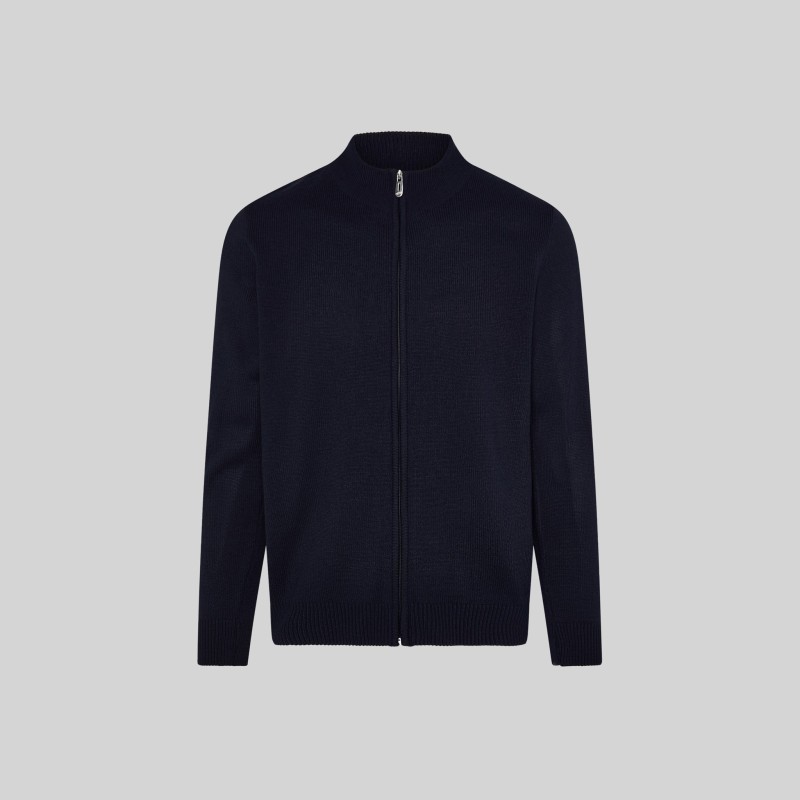 CARDIGAN PUNTO GRUESO CREMALLERA