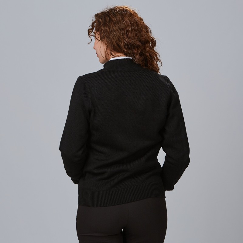 CARDIGAN PUNTO GRUESO CREMALLERA