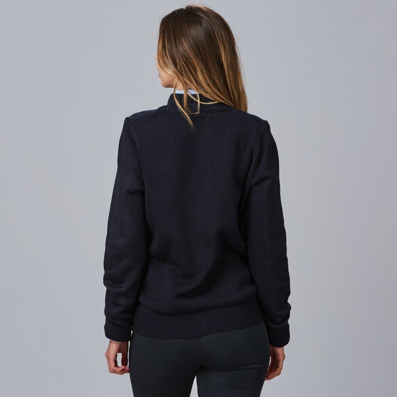 CARDIGAN PUNTO GRUESO CREMALLERA