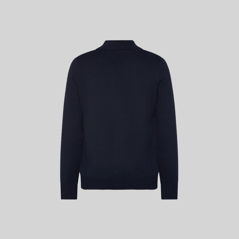 CARDIGAN PUNTO GRUESO CREMALLERA