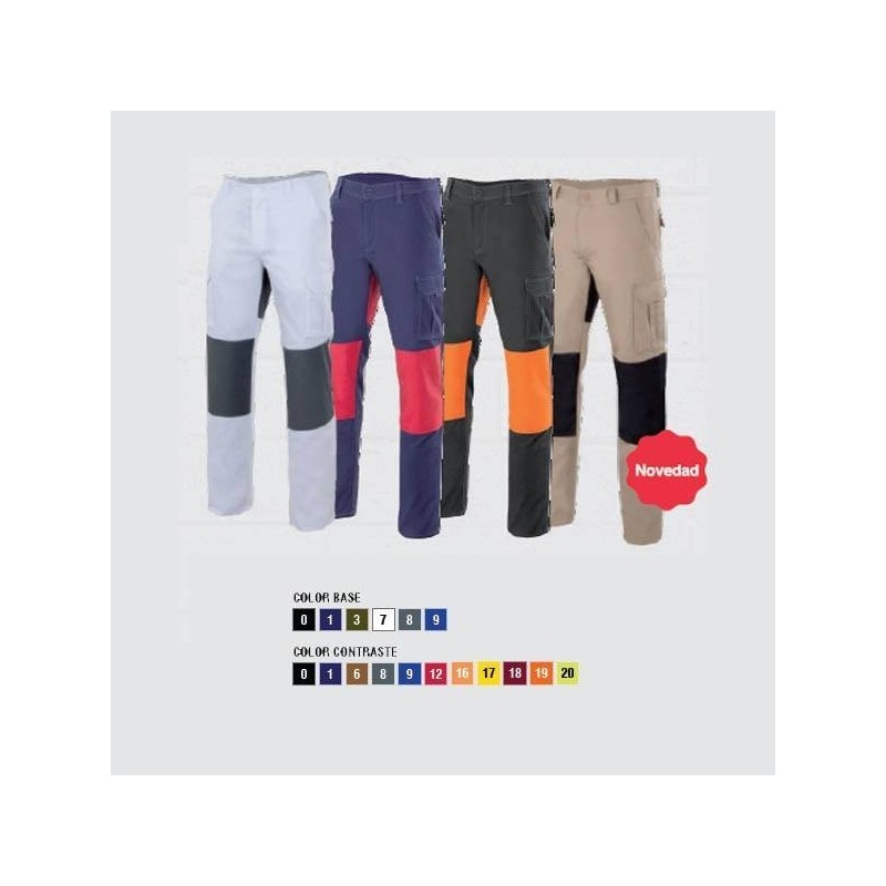 PANTALÓN LABORAL COMBINADO