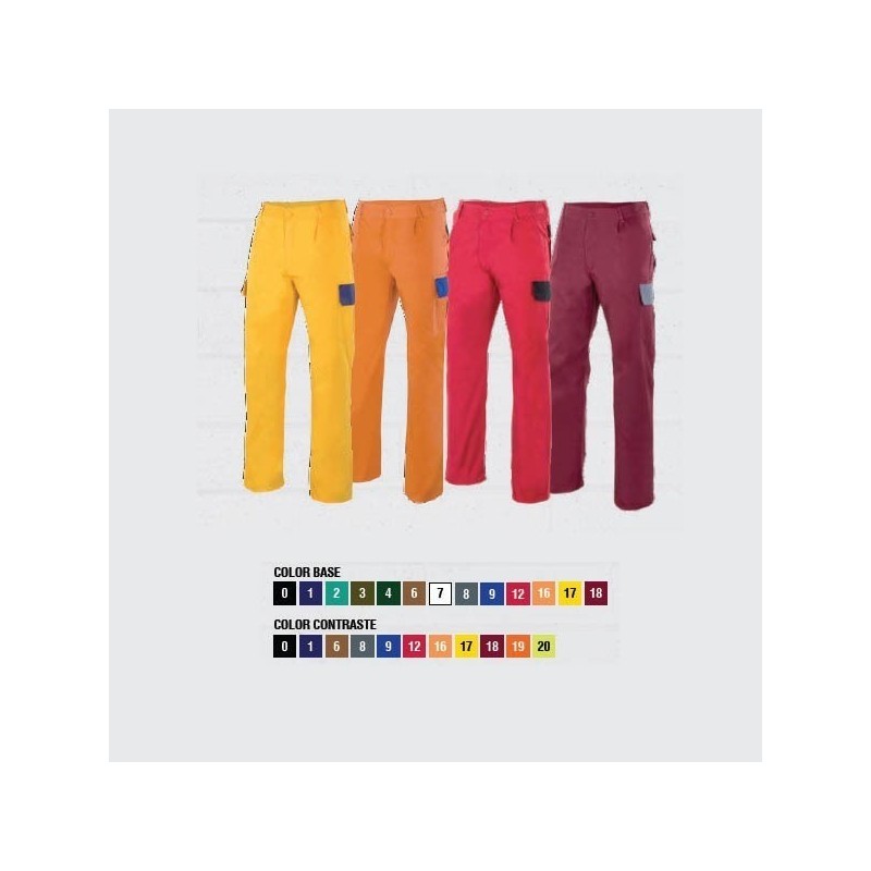 PANTALÓN LABORAL COMBINADO