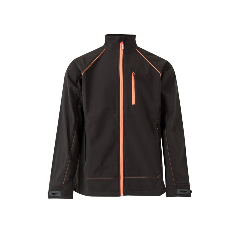 CAZADORA SOFT SHELL BICOLOR TRIPLE CAPA