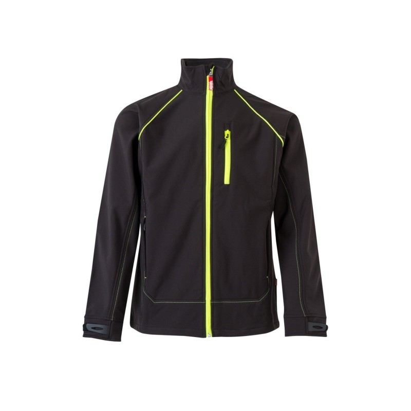 CAZADORA SOFT SHELL BICOLOR TRIPLE CAPA