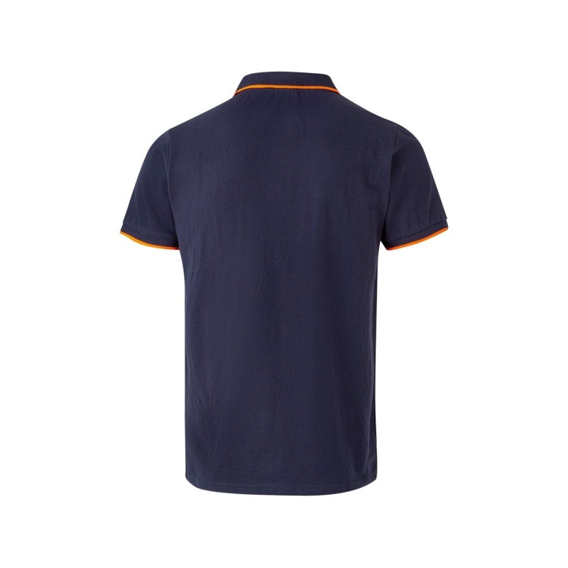 POLO BICOLOR RAYA MANGA CORTA