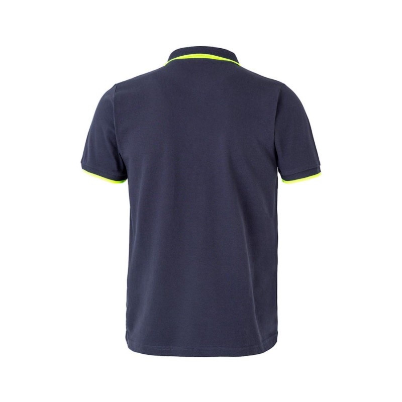 POLO BICOLOR RAYA MANGA CORTA