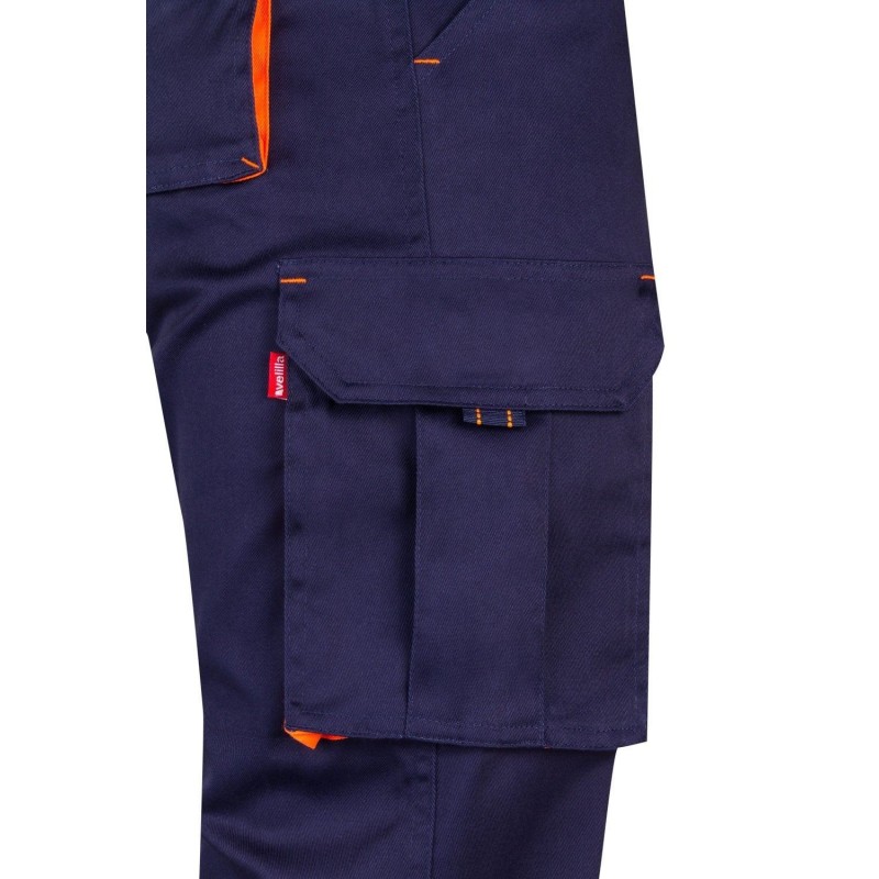 PANTALÓN LABORAL BICOLOR STRETCH CONFORT