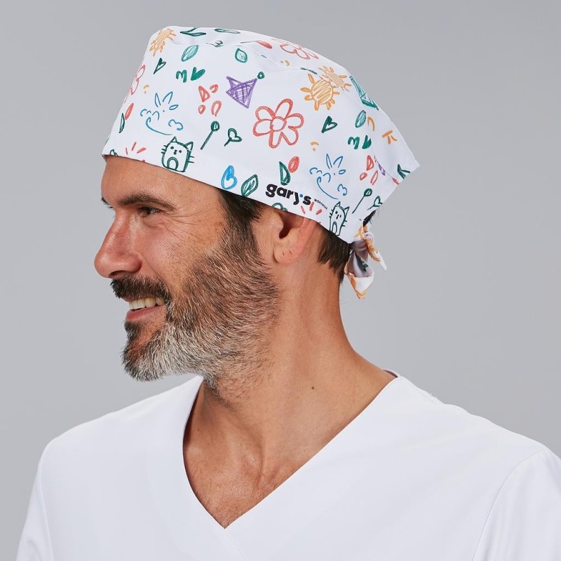 GORRO SANITARIO DE MICROFIBRA AJUSTABLE