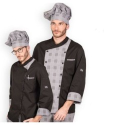 CHAQUETA COCINA REVERSIBLE