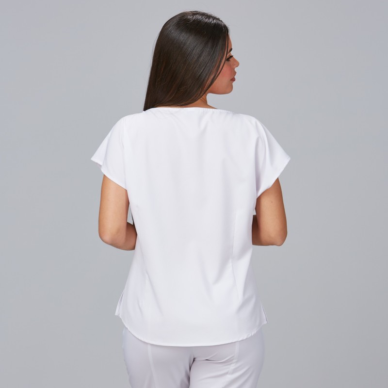 BLUSA MICROFIBRA MUJER ELEGANTE