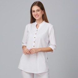 ⭐ BLUSA PROFESIONAL MAO STYLE | Azules de Vergara