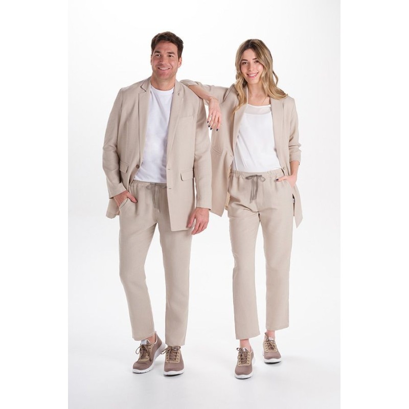 CHAQUETA SANITARIA MUJER TRES CUARTOS