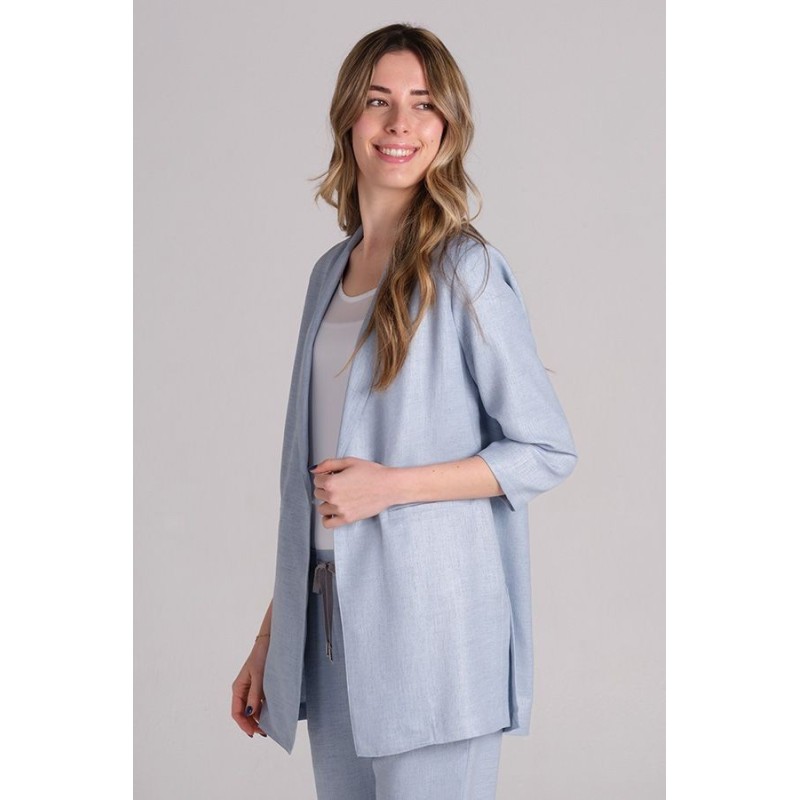CHAQUETA SANITARIA MUJER TRES CUARTOS