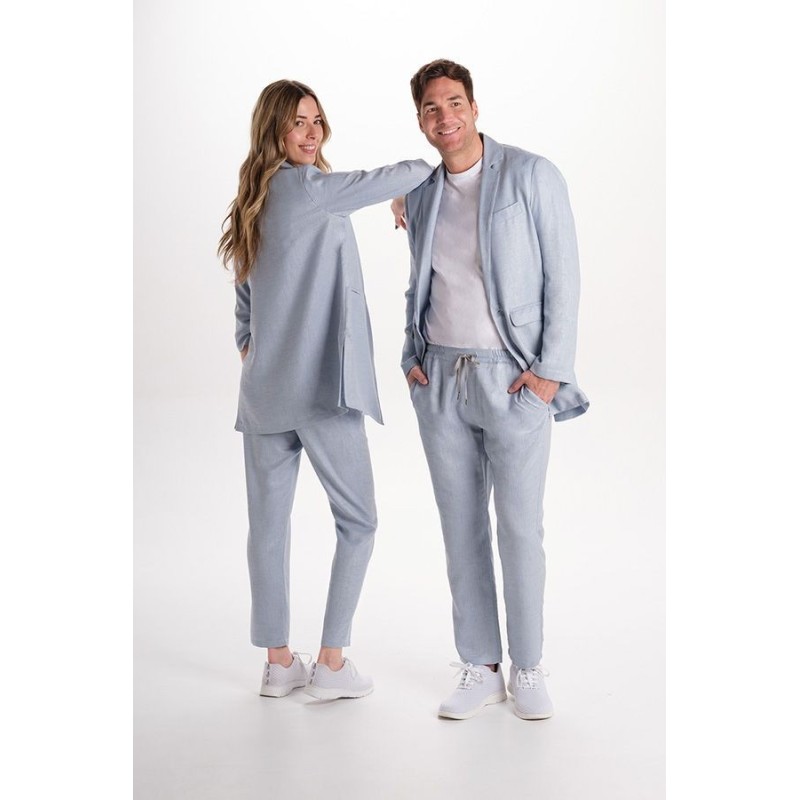 CHAQUETA SANITARIA MUJER TRES CUARTOS