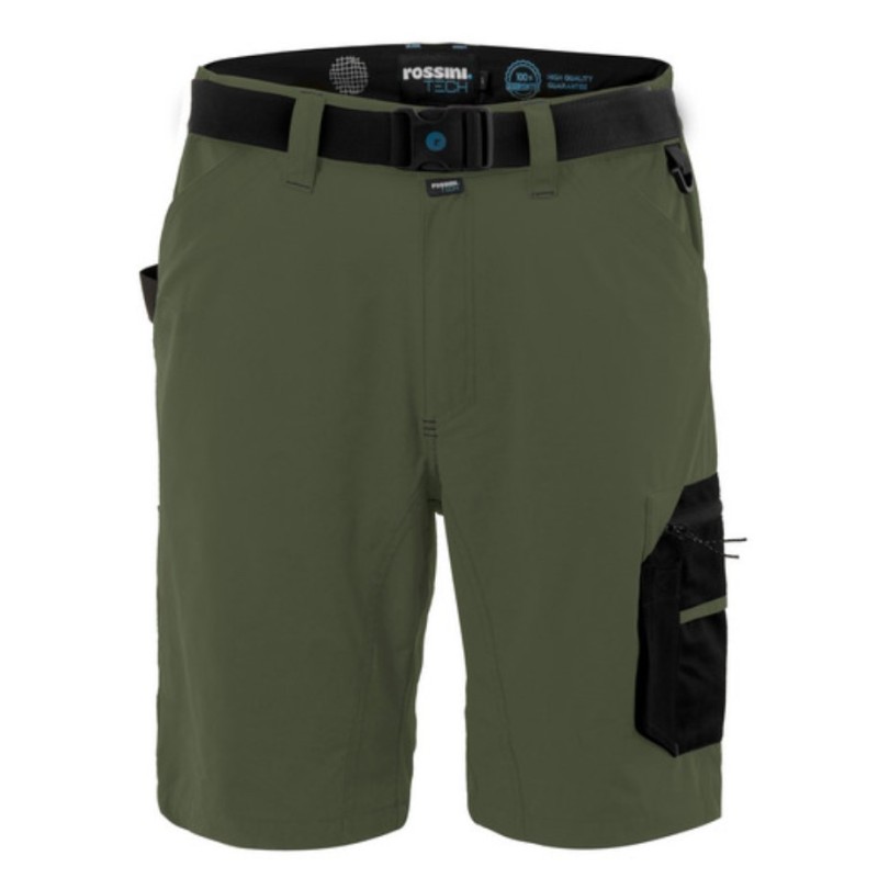 BERMUDAS DE TRABAJO ELÁSTICAS LIGERAS