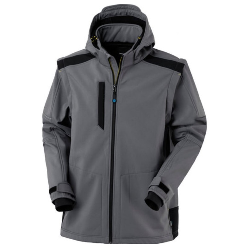 CHAQUETA SOFTSHELL PROFESIONAL IMPERMEABLE TRANSPIRABLE