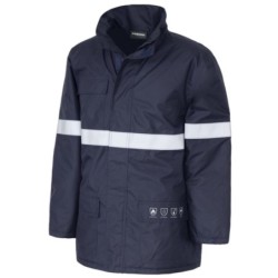 ⭐ PARKA MULTINORMA IGNÍFUGA IMPERMEABLE INDUSTRIAL | Azules de Vergara