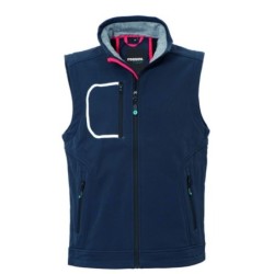 ⭐ CHALECO SOFTSHELL LABORAL IMPERMEABLE | Azules de Vergara