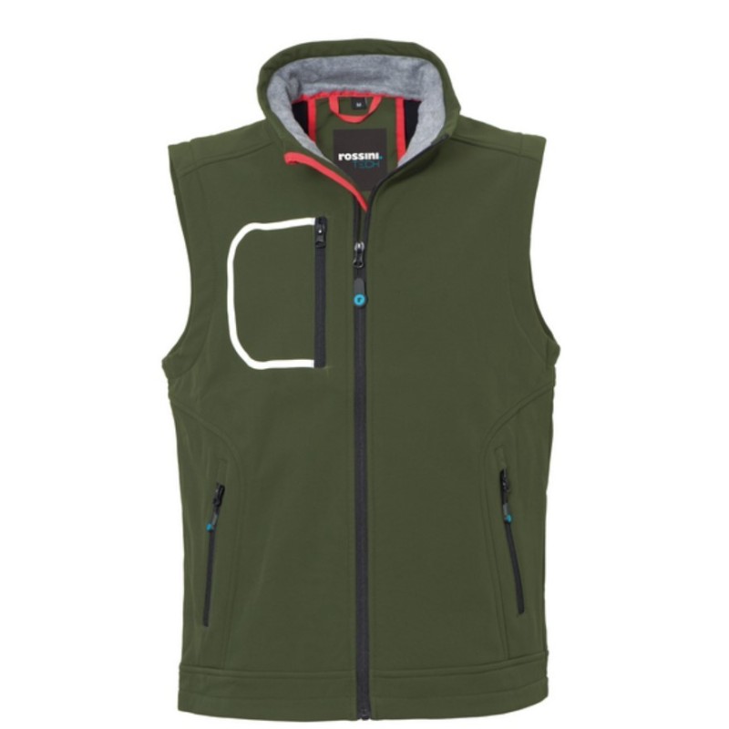 CHALECO SOFTSHELL LABORAL IMPERMEABLE