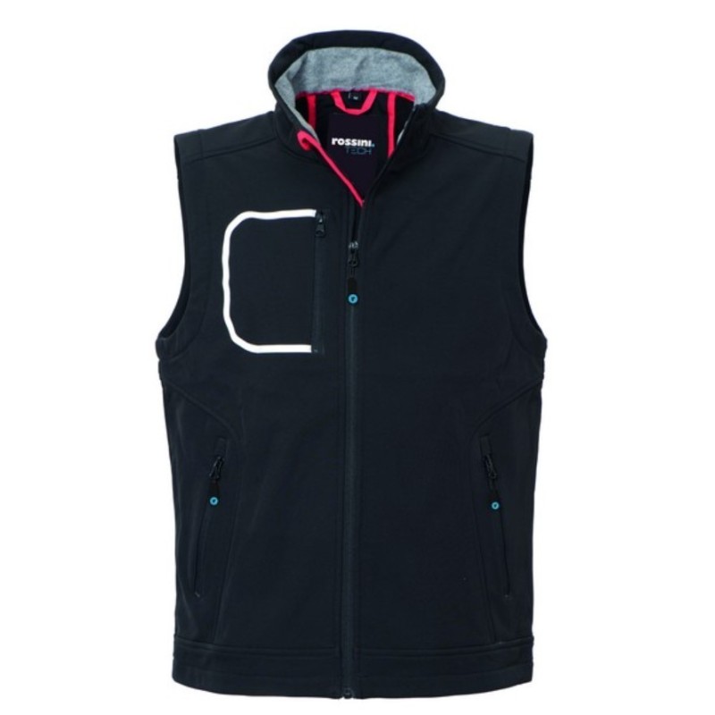 CHALECO SOFTSHELL LABORAL IMPERMEABLE