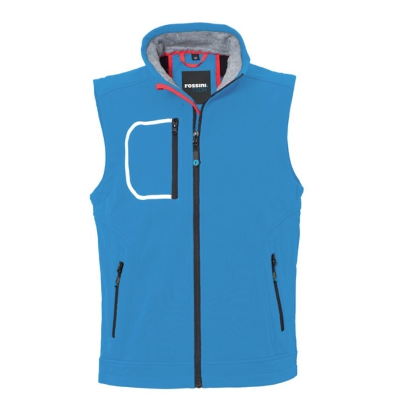 CHALECO SOFTSHELL LABORAL IMPERMEABLE