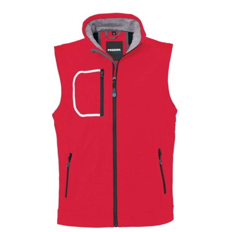 CHALECO SOFTSHELL LABORAL IMPERMEABLE