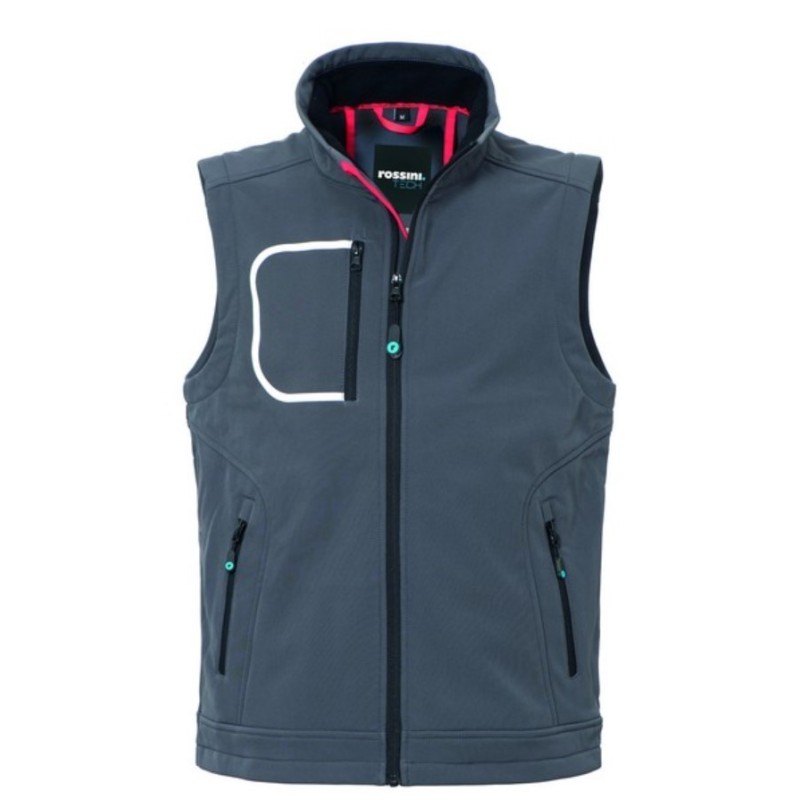 CHALECO SOFTSHELL LABORAL IMPERMEABLE