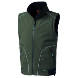 ⭐ CHALECO SOFTSHELL LABORAL IMPERMEABLE PRO | Azules de Vergara