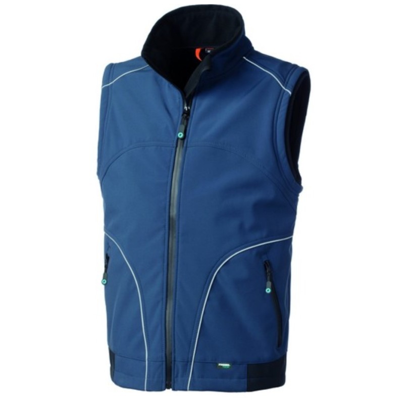 CHALECO SOFTSHELL LABORAL IMPERMEABLE PRO