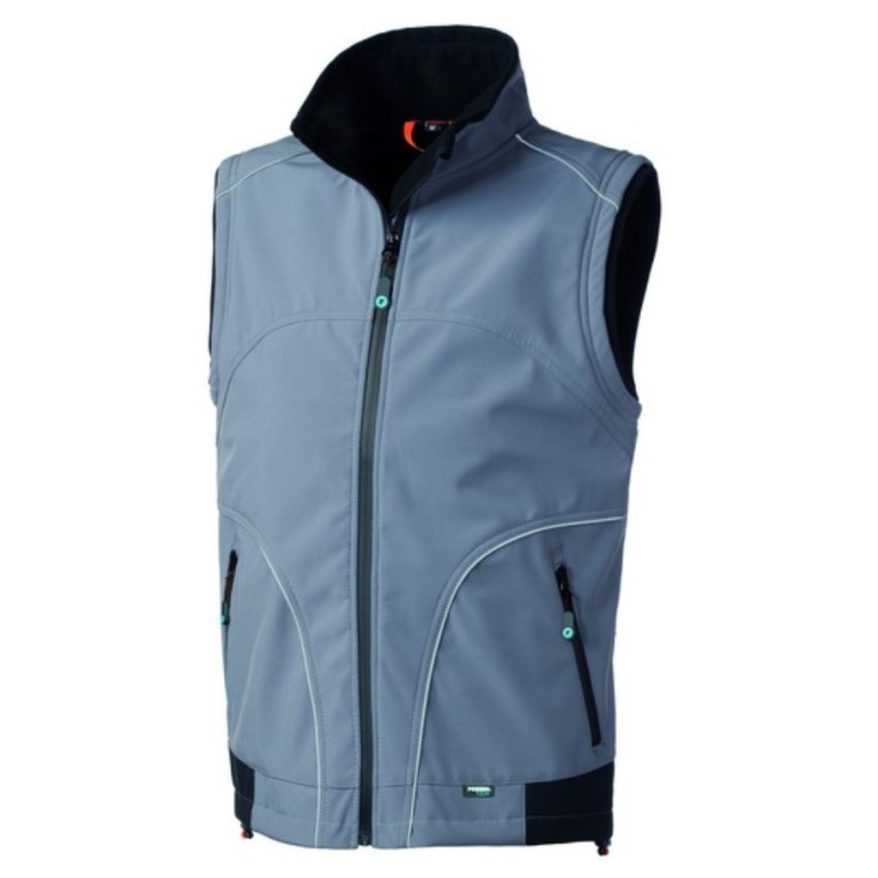 CHALECO SOFTSHELL LABORAL IMPERMEABLE PRO