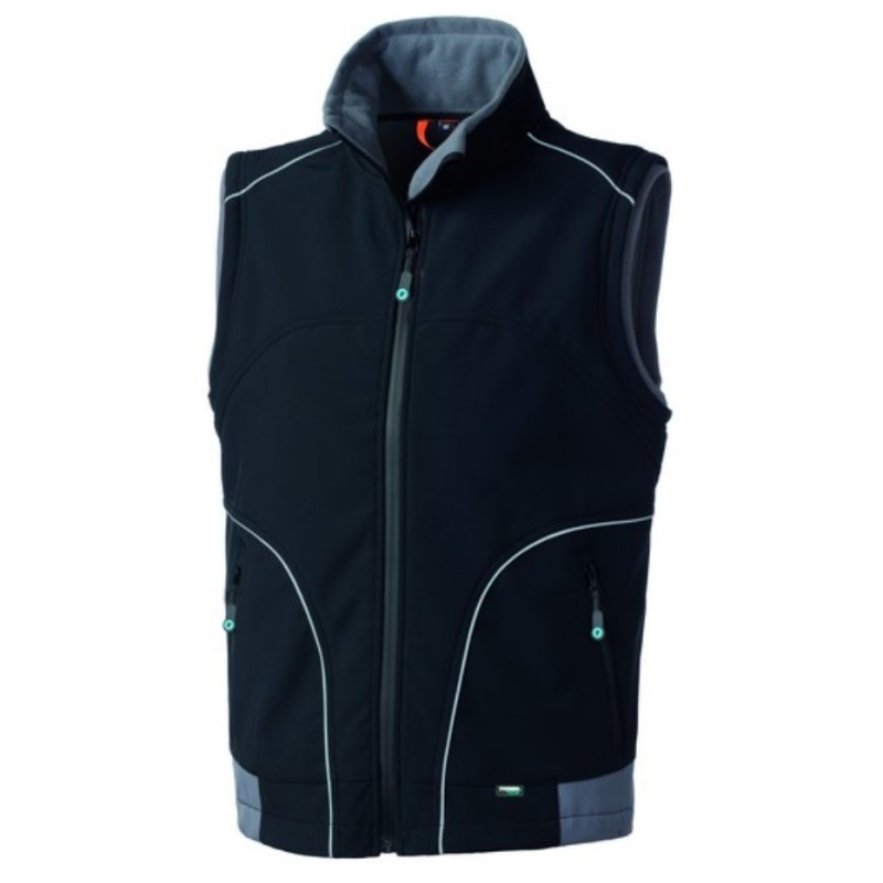 CHALECO SOFTSHELL LABORAL IMPERMEABLE PRO