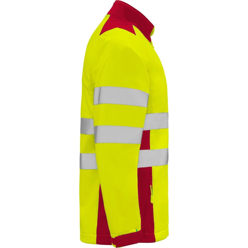 CHAQUETA ALTA VISIBILIDAD BICOLOR IMPERMEABLE