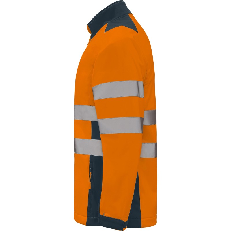 CHAQUETA ALTA VISIBILIDAD BICOLOR IMPERMEABLE
