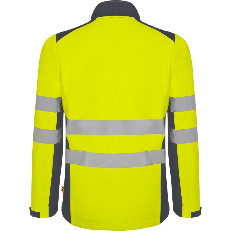 CHAQUETA ALTA VISIBILIDAD BICOLOR IMPERMEABLE