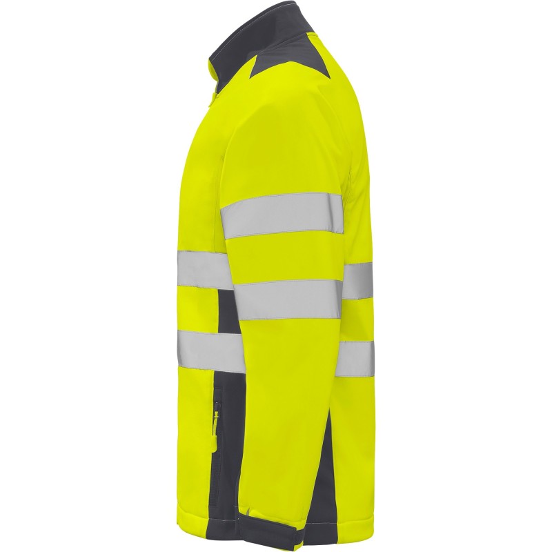 CHAQUETA ALTA VISIBILIDAD BICOLOR IMPERMEABLE
