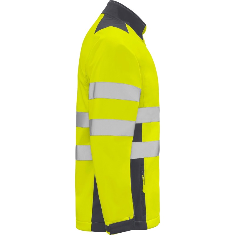 CHAQUETA ALTA VISIBILIDAD BICOLOR IMPERMEABLE